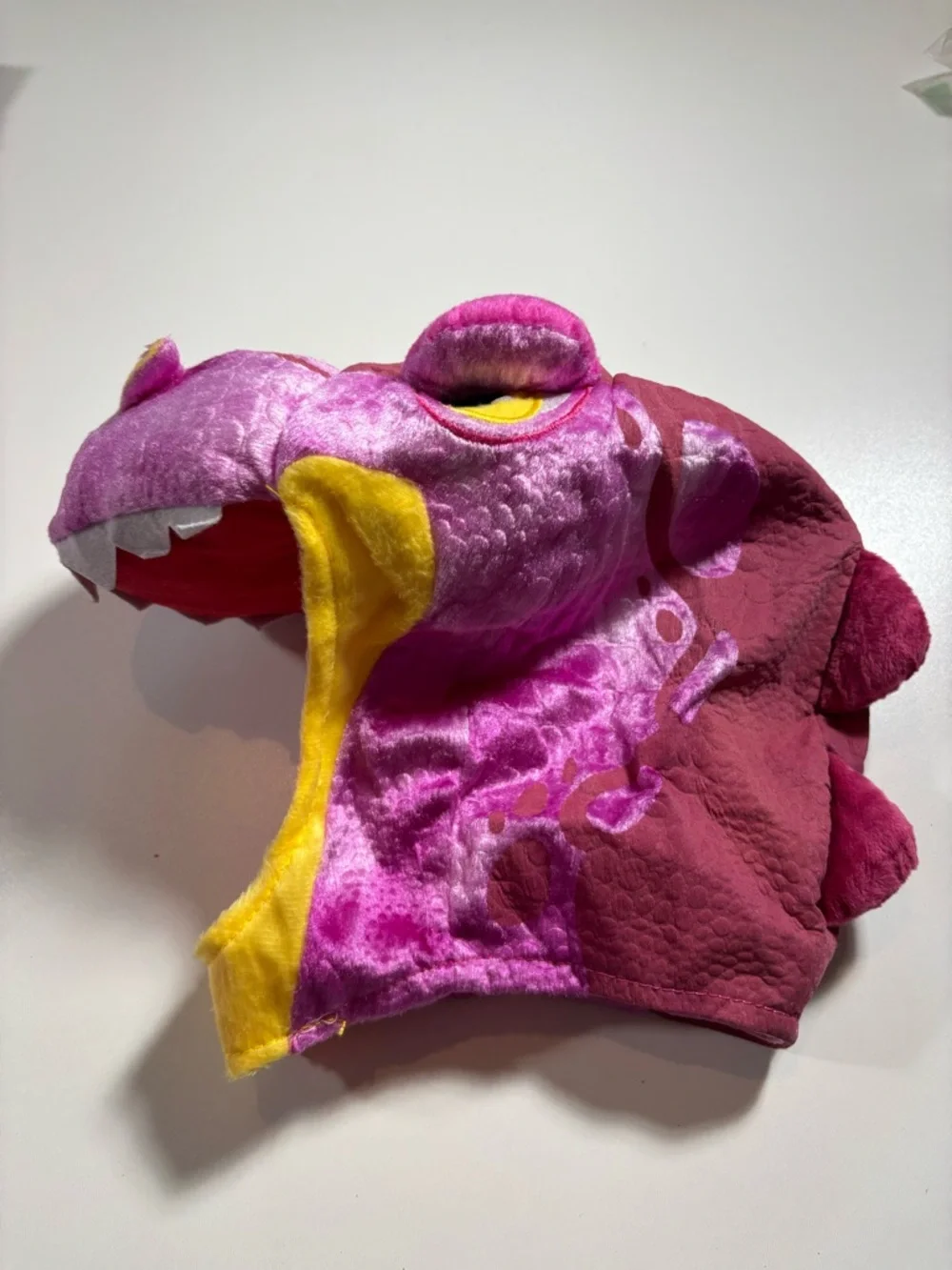 Spooktacular Creations Youth Triceratops Costume Small Plush Dinosaur Pink